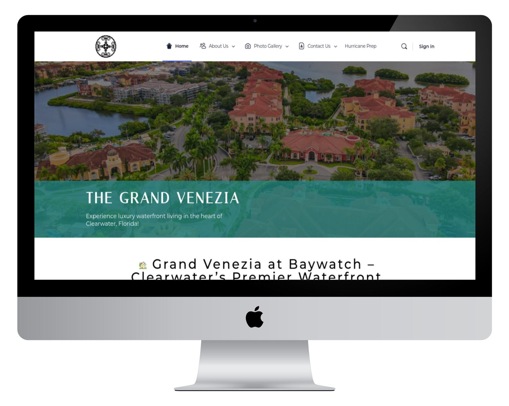 Grand Venezia website preview