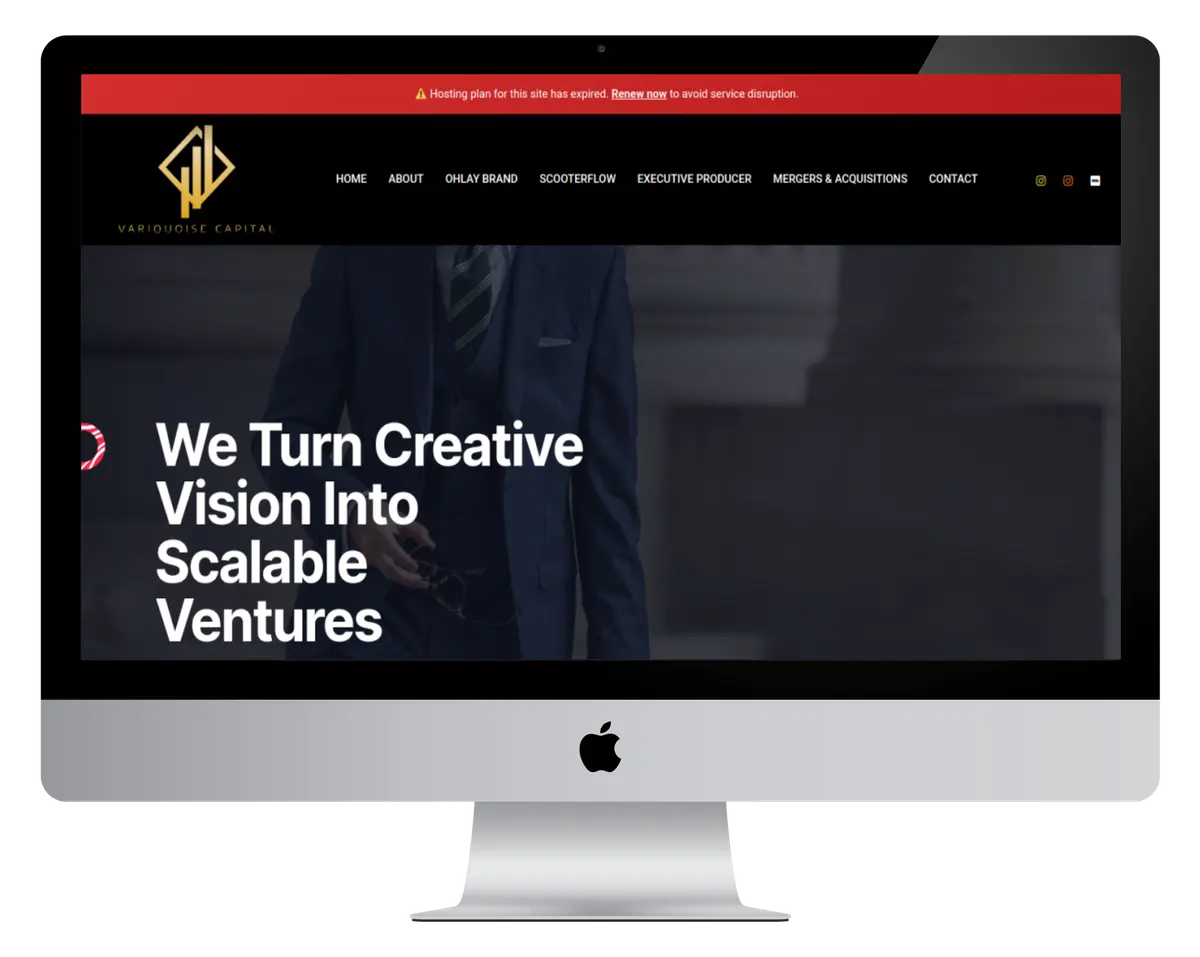 Variq Capital website preview